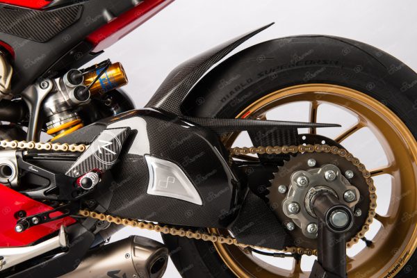 Ducati Panigale V4 rear mudguard and swing arm protection