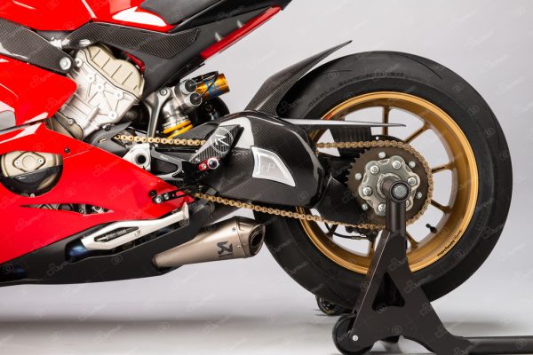Ducati Panigale V4 rear mudguard and swing arm protection